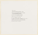 Rules of Raugh, Andrea Zittel (American, born Escondido, California, 1965), A portfolio of nine etchings and aquatints on chine collé