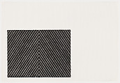 Point of Pines, from "Black Series II", Frank Stella American, Lithograph