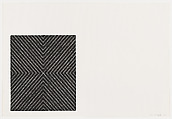 Zambesi, from "Black Series II", Frank Stella American, Lithograph