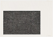 Turkish Mambo, from "Black Series II", Frank Stella American, Lithograph