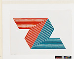 Itata, from "V Series", Frank Stella American, Lithograph