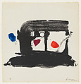 Postcard for James Schuyler, Helen Frankenthaler  American, Lithograph