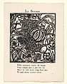 Le Bestiaire ou Cortège d'Orphée, Written by Guillaume Apollinaire (French, Rome 1880–1918 Paris), Wood engravings