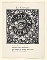 Le Bestiaire ou Cortège d'Orphée, Written by Guillaume Apollinaire (French, Rome 1880–1918 Paris), Wood engravings