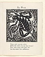Le Bestiaire ou Cortège d'Orphée, Written by Guillaume Apollinaire (French, Rome 1880–1918 Paris), Wood engravings