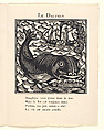 Le Bestiaire ou Cortège d'Orphée, Written by Guillaume Apollinaire (French, Rome 1880–1918 Paris), Wood engravings