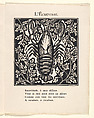 Le Bestiaire ou Cortège d'Orphée, Written by Guillaume Apollinaire (French, Rome 1880–1918 Paris), Wood engravings