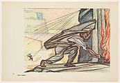 (El Pípila), Plate 15 from "450 Años de Lucha: Homenaje al Pueblo Mexicano" (450 Years of Struggle: Homage to the Mexican People), Pablo Esteban O'Higgins  American, Offset lithograph