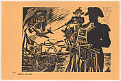 Agression the Guatemalan government (Agresion del gobierno De Guatemala), Plate 133 from "450 Años de Lucha: Homenaje al Pueblo Mexicano" (450 Years of Struggle: Homage to the Mexican People), Jesús Escobedo  Mexican, Offset lithograph
