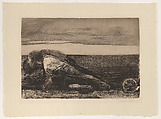 Die Pflüger (The Ploughmen), Käthe Kollwitz  German, Aquatint and etching