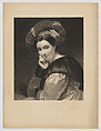 La Jeune Parisienne, Samuel William Reynolds, the elder  British, Mezzotint over etching