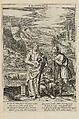 Saint Noppurga, from Bavaria Sancta: The Life and Martyrdom of Holy Men and Women (Vol. III), Raphael Sadeler II Flemish, Engraving