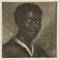 Head of a Black Man, Wallerant Vaillant Dutch, Mezzotint