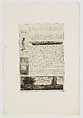Lettre sur les éléments de la gravure à l'eau-forte (Letter on the Elements of Etching), Adolphe Martial Potémont, called Martial (French, Paris 1828–1883 Paris), Etching