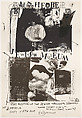Jewish Museum Poster, Robert Rauschenberg  American, Offset lithograph poster
