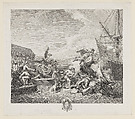 The Arrival of Admiral d'Estaing at Brest, Pierre Lacour  French, Etching and engraving