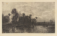 Landscape, Elbridge Kingsley American, Wood engraving