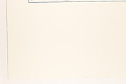 The Next to the Last, Arakawa (American, (born Japan), Nagoya 1936–2010 New York), Colored silkscreen