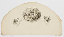 Peace Restored by the Genius of Happiness, George Wilson  British, Stipple engraving