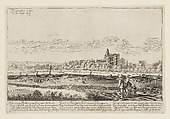 Ruins of the Castle of Brederode, from "Beschryvinge ende Lof der Stad Haerlem in Holland...", Jan van de Velde I Netherlandish, Etching