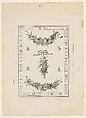 Floral Decoration, Pierre Ranson  French, Etching