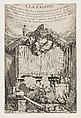 A la pagode (At the pagode), Trade card of Edme Gersaint, Anne Claude Philippe de Tubières, comte de Caylus French, Etching and engraving