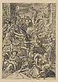 Massacre of the Innocents, Karel van Mallery  Netherlandish, Engraving