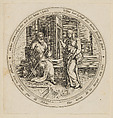 Tobit's Blindness, from "The Story of Tobit", a set of twelve plates, Crispijn van den Broeck Netherlandish, Engraving