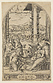 The Adoration of the Magi, Crispijn van den Broeck Netherlandish, Engraving
