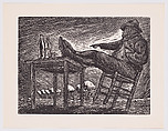 Master of Everything (El Dueño de Todo), plate 2 from "Hidden River" (Río Escondido), Leopoldo Méndez Mexican, Linocut