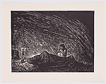 Solitude (Soledad), plate 5 from "Hidden River" (Río Escondido), Leopoldo Méndez Mexican, Linocut