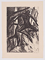 Hanged Black Men (Los Ahorcados, or Negroes), José Clemente Orozco  Mexican, Lithograph