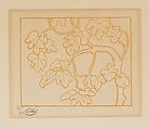 Fig Tree (Figuier), Aristide Maillol French, Woodcut printed in ochre ink