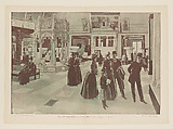 The New York Metropolitan Museum of Art, from "Harper's Weekly", Albert Weck Wenzell American, Photomechanical reproduction