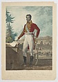 Boyer, Louis François Charon  French, Color aquatint [background] with additional hand-coloring [figure]