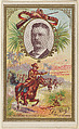 Colonel Theodore Roosevelt, U.S. Volunteers, from the "Generals" series (T63), issued by LeRoy Little Cigars, LeRoy Little Cigars  American, Commercial color lithograph