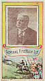 General Fitzhugh Lee, from the "Generals" series (T64), issued by D.H. McAlpin & Co. Tobacco Company, D.H. McAlpin & Co. Tobacco Company  American, Commercial color lithograph