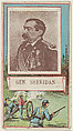 General Sheridan, from the "Generals" series (T64), issued by D.H. McAlpin & Co. Tobacco Company, D.H. McAlpin & Co. Tobacco Company  American, Commercial color lithograph