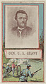 General Ulysses S. Grant, from the "Generals" series (T64), issued by D.H. McAlpin & Co. Tobacco Company, D.H. McAlpin & Co. Tobacco Company American, Commercial color lithograph