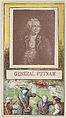 General Putnam, from the "Generals" series (T64), issued by D.H. McAlpin & Co. Tobacco Company, D.H. McAlpin & Co. Tobacco Company  American, Commercial color lithograph