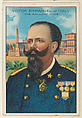 Victor Emmanuel of Italy, The Gallant King, from the "Heroes of History" series (T68), issued with Miners Extra Smoking Tobacco, Natural Leaf Scrap, and Royal Bengals Little Cigars, Royal Bengals Little Cigars  American, Commercial color lithograph
