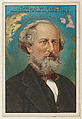 Cyrus W. Field, Projector of the Atlantic Cable, from the "Heroes of History" series (T68), issued with Miners Extra Smoking Tobacco, Natural Leaf Scrap, and Royal Bengals Little Cigars, Royal Bengals Little Cigars  American, Commercial color lithograph