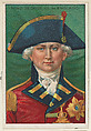 King George III of England, from the "Heroes of History" series (T68), issued with Miners Extra Smoking Tobacco, Natural Leaf Scrap, and Royal Bengals Little Cigars, Royal Bengals Little Cigars American, Commercial color lithograph