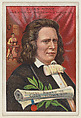 Elias Howe, Inventor of the Sewing Machine, from the "Heroes of History" series (T68), issued with Miners Extra Smoking Tobacco, Natural Leaf Scrap, and Royal Bengals Little Cigars, Royal Bengals Little Cigars  American, Commercial color lithograph