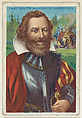 Captain Smith, Founder of Jamestown, from the "Heroes of History" series (T68), issued with Miners Extra Smoking Tobacco, Natural Leaf Scrap, and Royal Bengals Little Cigars, Royal Bengals Little Cigars American, Commercial color lithograph