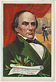 Daniel Webster, from the "Heroes of History" series (T68), issued with Miners Extra Smoking Tobacco, Natural Leaf Scrap, and Royal Bengals Little Cigars, Royal Bengals Little Cigars American, Commercial color lithograph