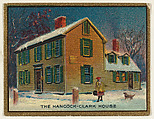 The Hancock-Clark House, from the "Historic Homes" series (T69), issued with Helmar Cigarettes by S. Anargyros Tobacco Company, S. Anargyros Tobacco Company  American, Commercial color lithograph