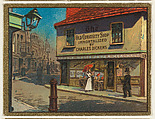 The Old Curiosity Shop, Immortalized by Charles Dickens, from the "Historic Homes" series (T69), issued with Helmar Cigarettes by S. Anargyros Tobacco Company, S. Anargyros Tobacco Company  American, Commercial color lithograph