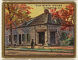 Old State House, Kingston, New York, from the "Historic Homes" series (T69), issued with Helmar Cigarettes by S. Anargyros Tobacco Company, S. Anargyros Tobacco Company American, Commercial color lithograph
