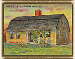 Miles Standish House, from the "Historic Homes" series (T69), issued with Helmar Cigarettes by S. Anargyros Tobacco Company, S. Anargyros Tobacco Company  American, Commercial color lithograph